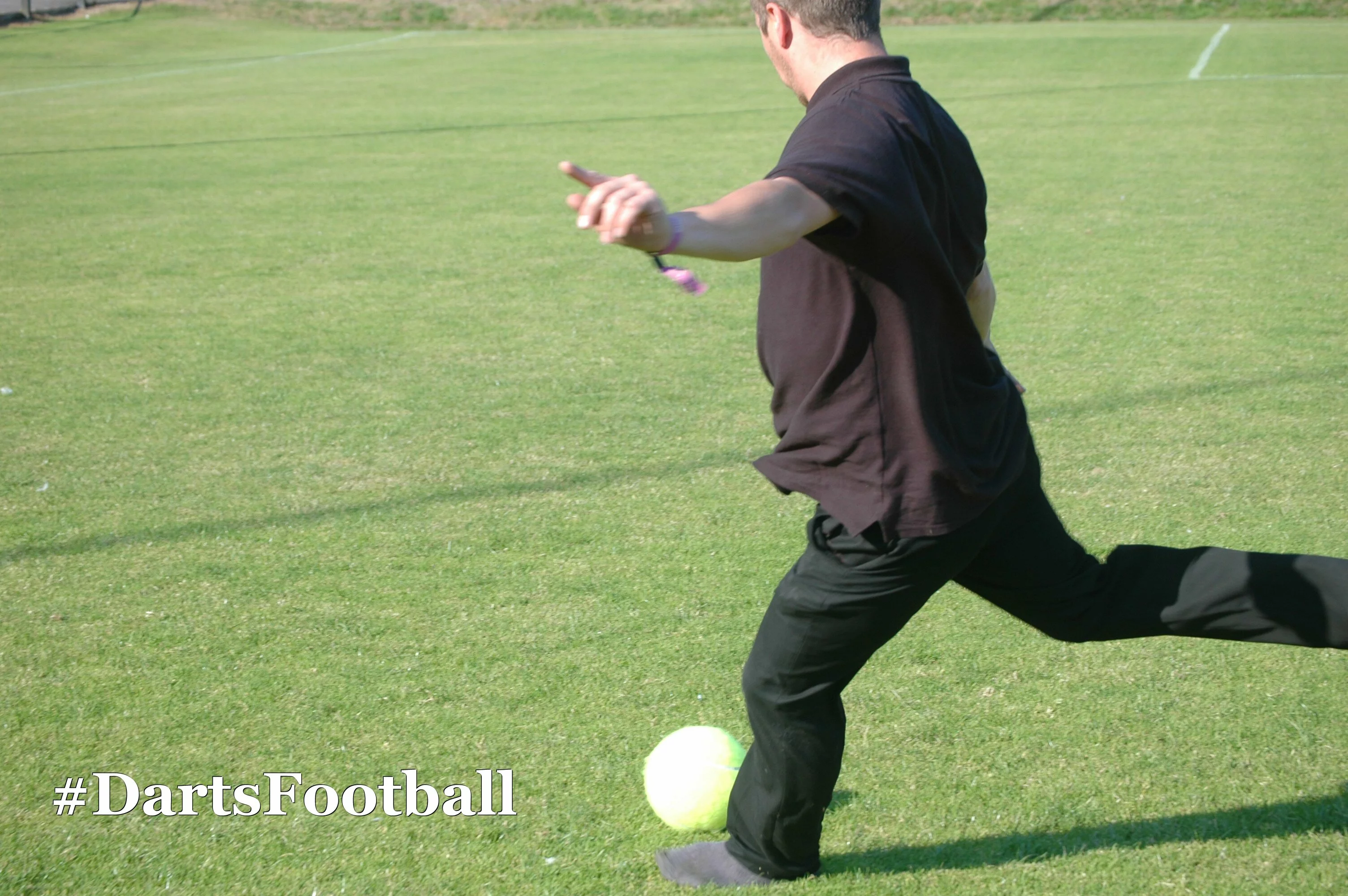 Can You Kick It? #DartsFootball #DartsFootball